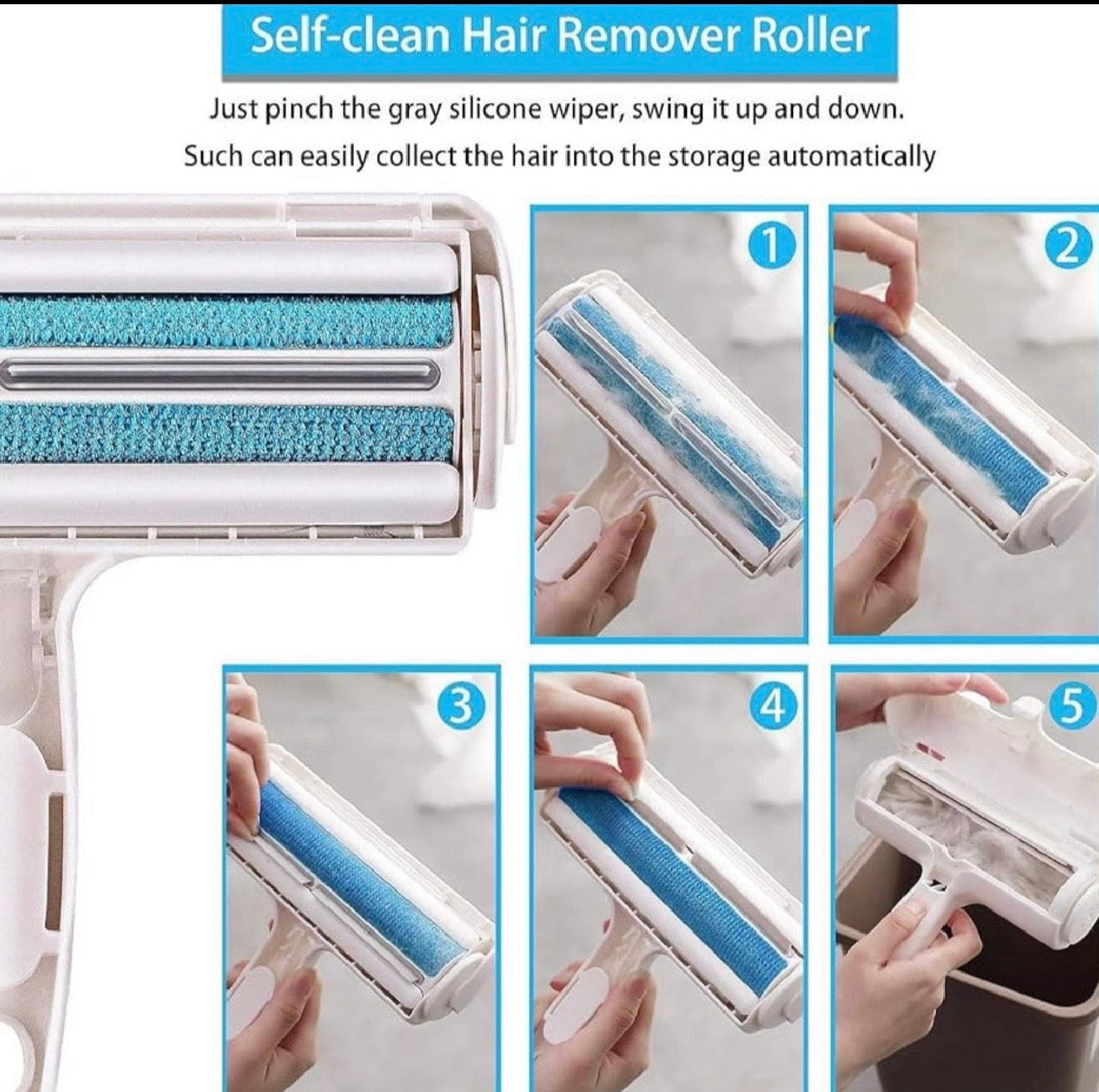 Remove Pet Hair in Seconds – No More Mess
