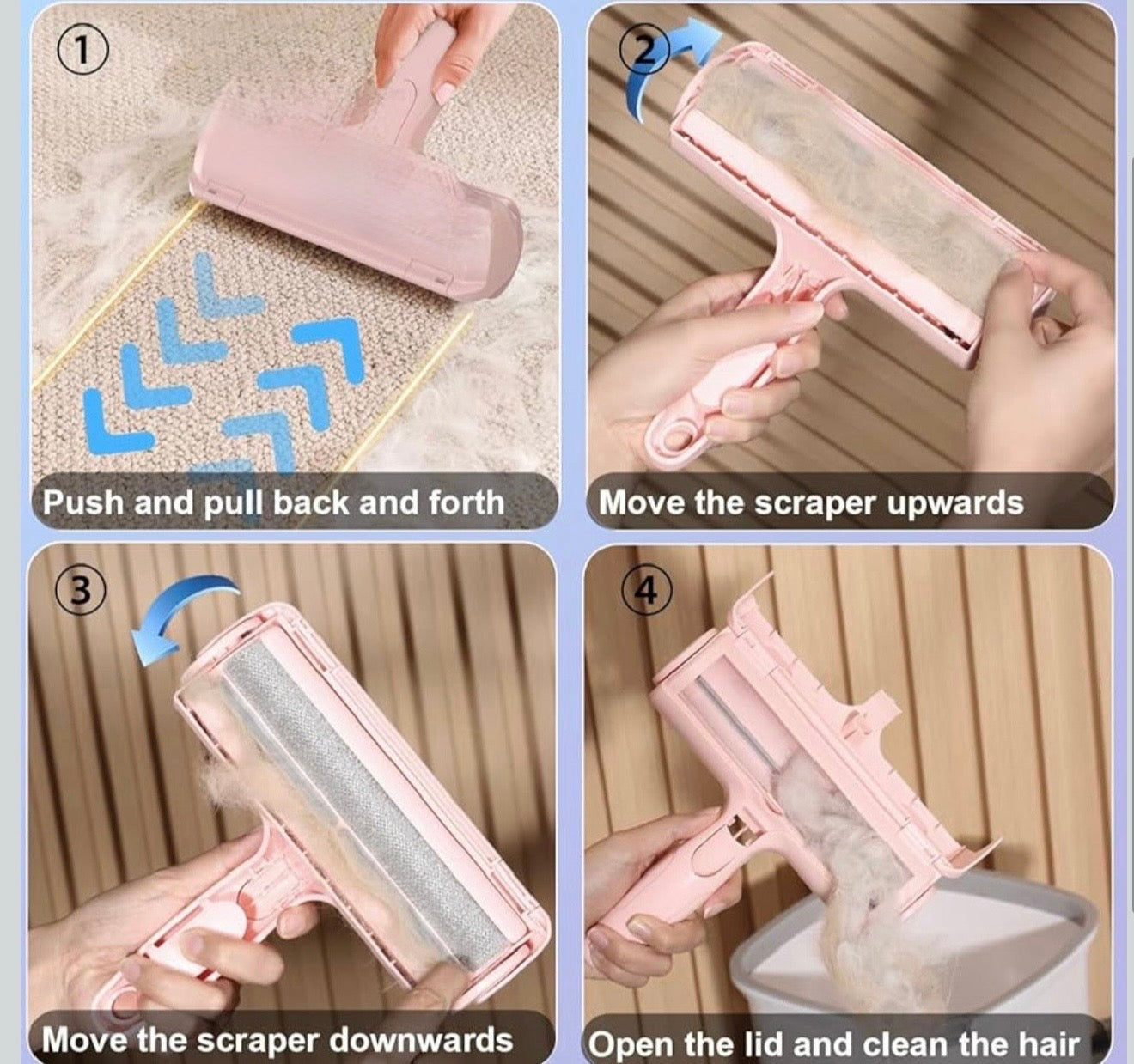 Remove Pet Hair in Seconds – No More Mess